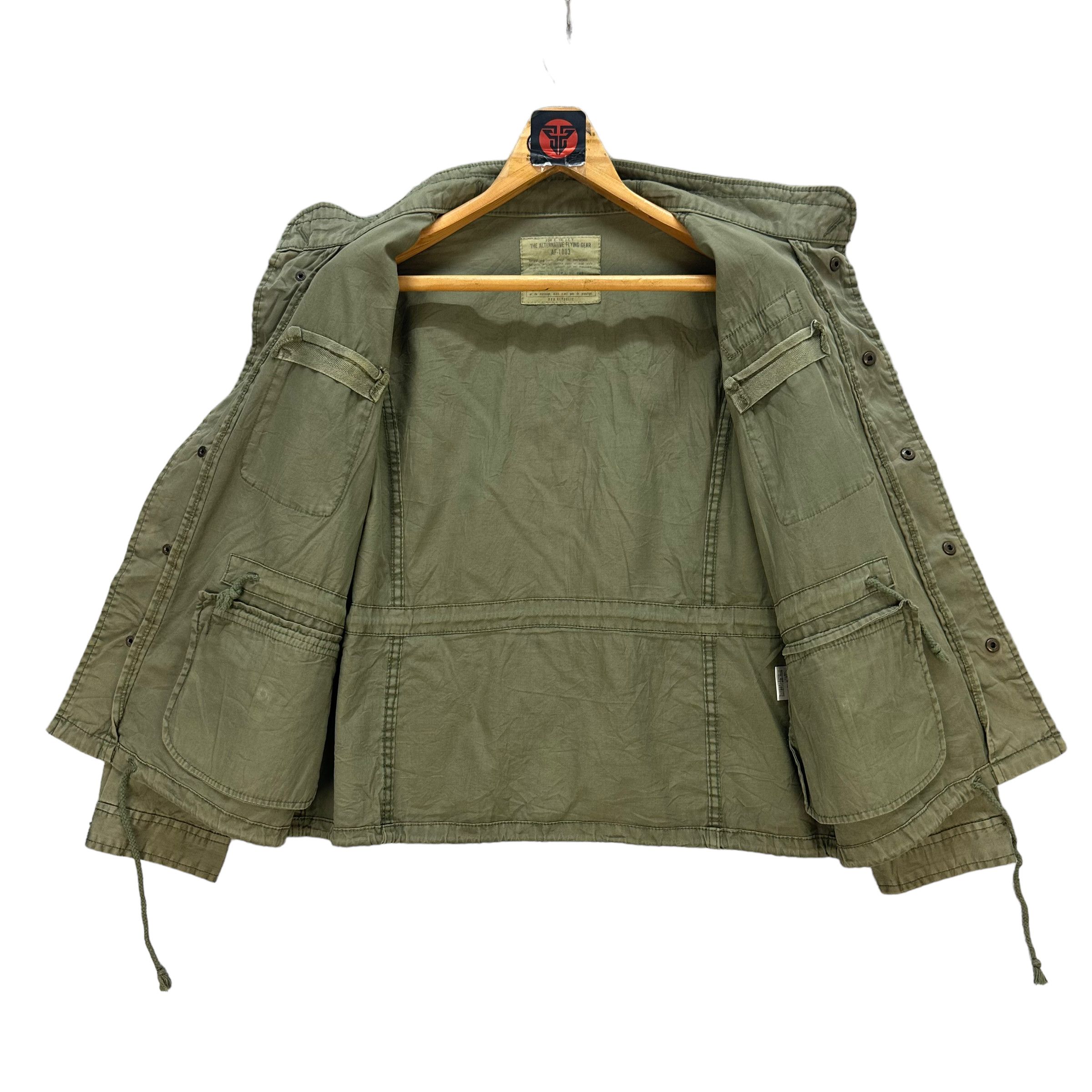 Japanese Brand RNA REPUBLIC AF-1003 CHORE JACKET #7523-151 Size M / US 6-8 / IT 42-44 - 7 Thumbnail