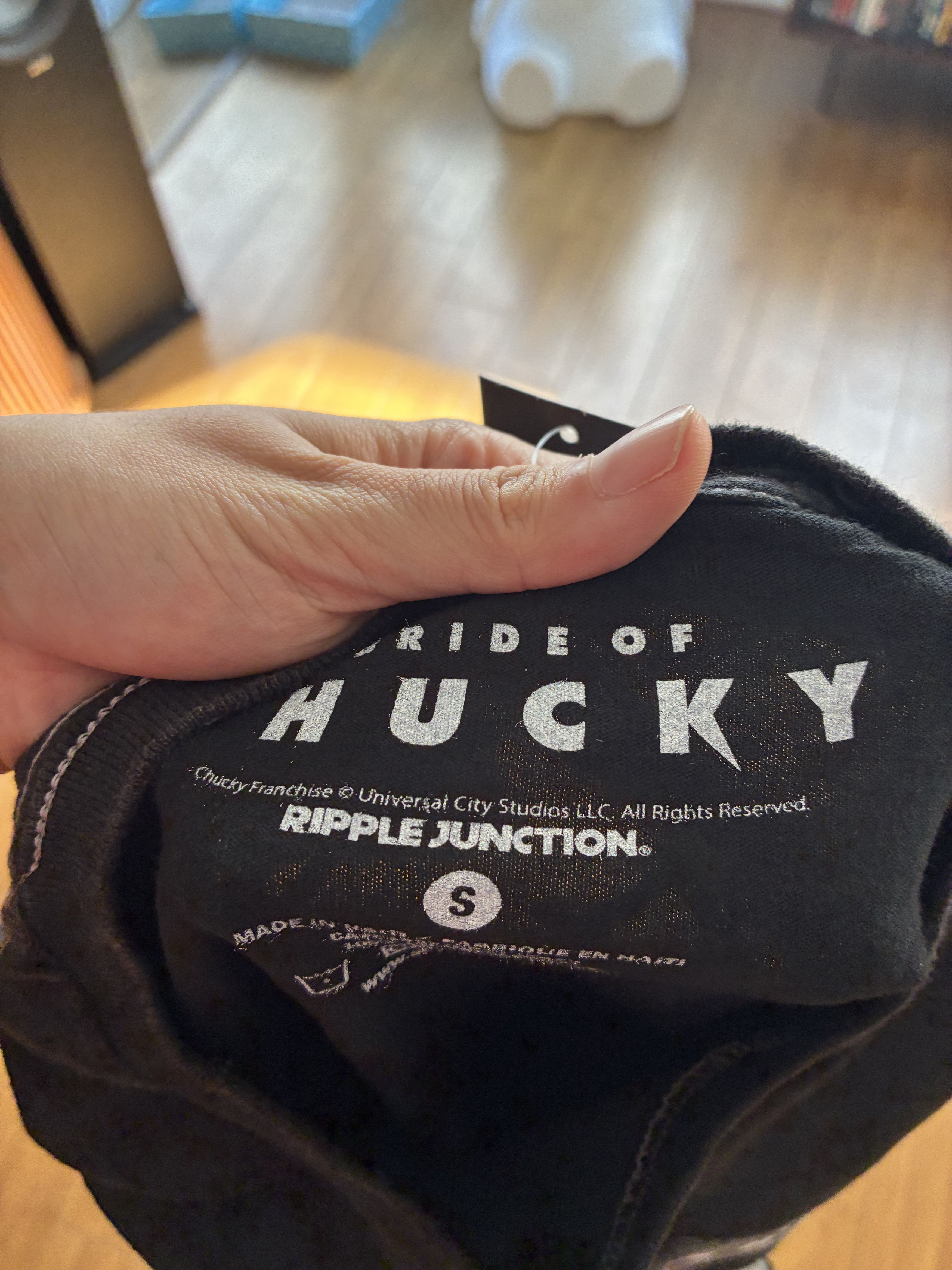 Ripple Junction Ripple Junction Bride o Chucky Black Tee New Adult Small Size US S / EU 44-46 / 1 - 4 Thumbnail