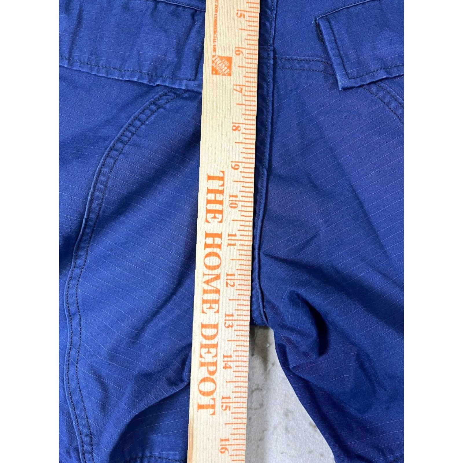Vintage Navy Military Trousers Operational Dress Uniform Cargo Shorts XS Blue Size US 27 - 4 Thumbnail