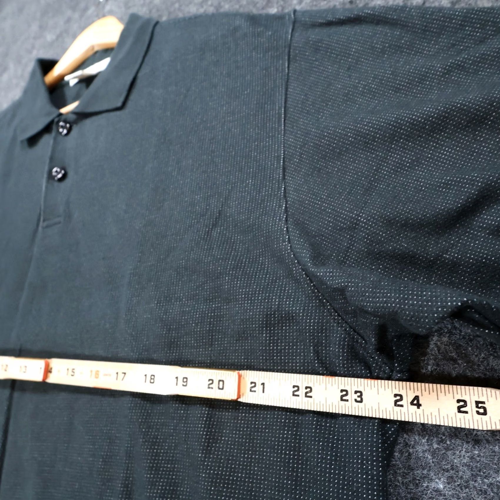 Perry Ellis Perry Ellis Polo Shirt Mens XL Black Textured Dotted Short Sleeve Size US XL / EU 56 / 4 - 3 Thumbnail
