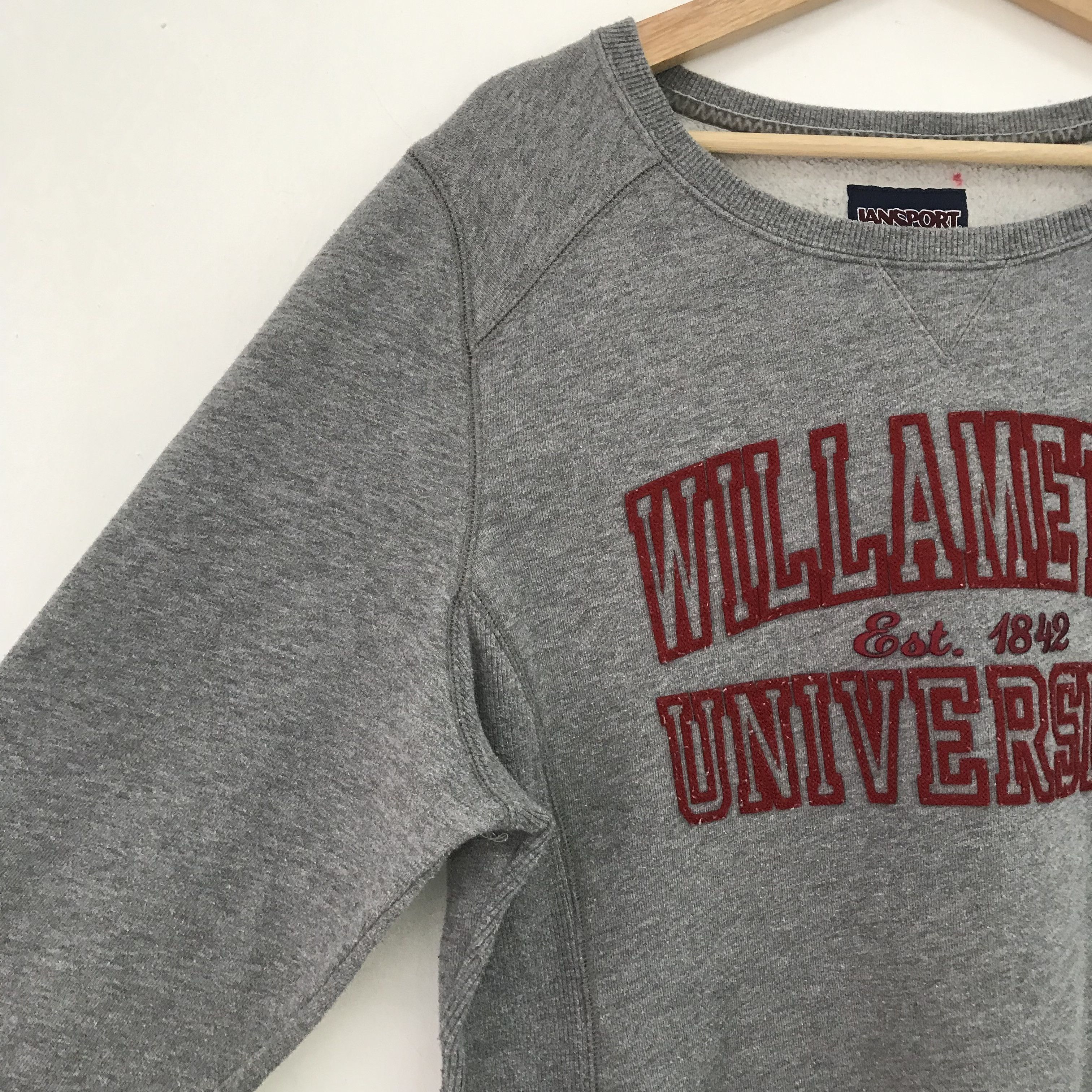 Vintage Vintage Willamette University Sweatshirt Gray - 216 Size US L / EU 52-54 / 3 - 4 Thumbnail