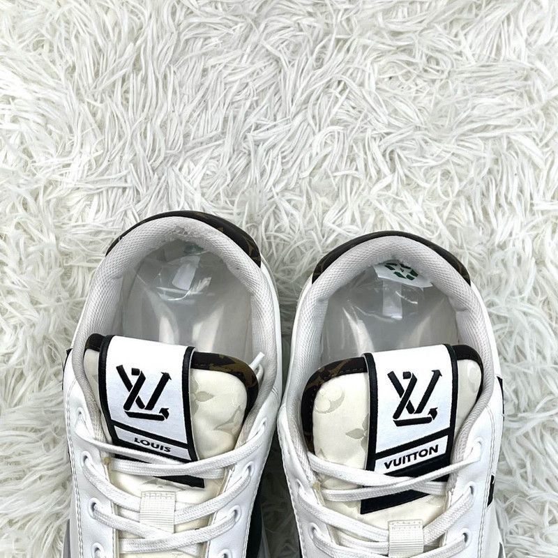 Louis Vuitton Louis Vuitton Charlie Leather Low-Top Sneakers - Size US 9 / EU 42 - 6 Thumbnail