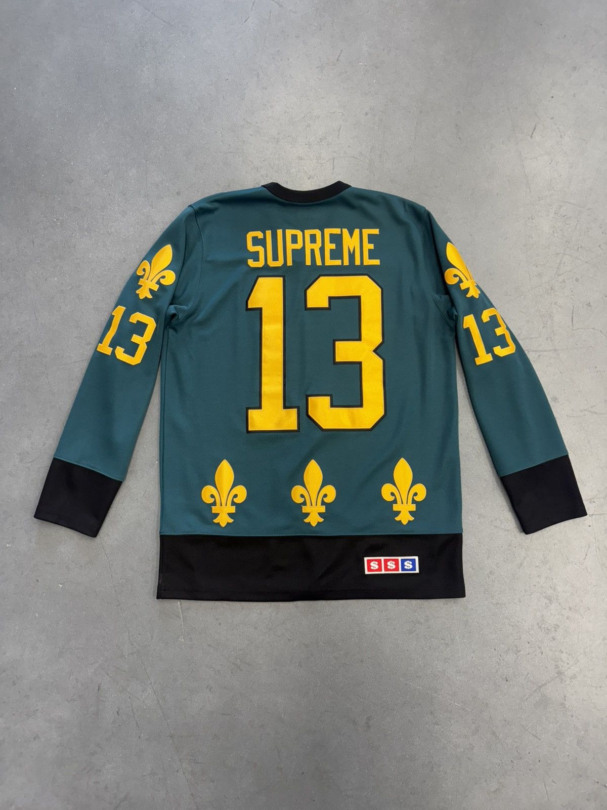 Supreme Fleur De Lis Hockey Jersey | Grailed