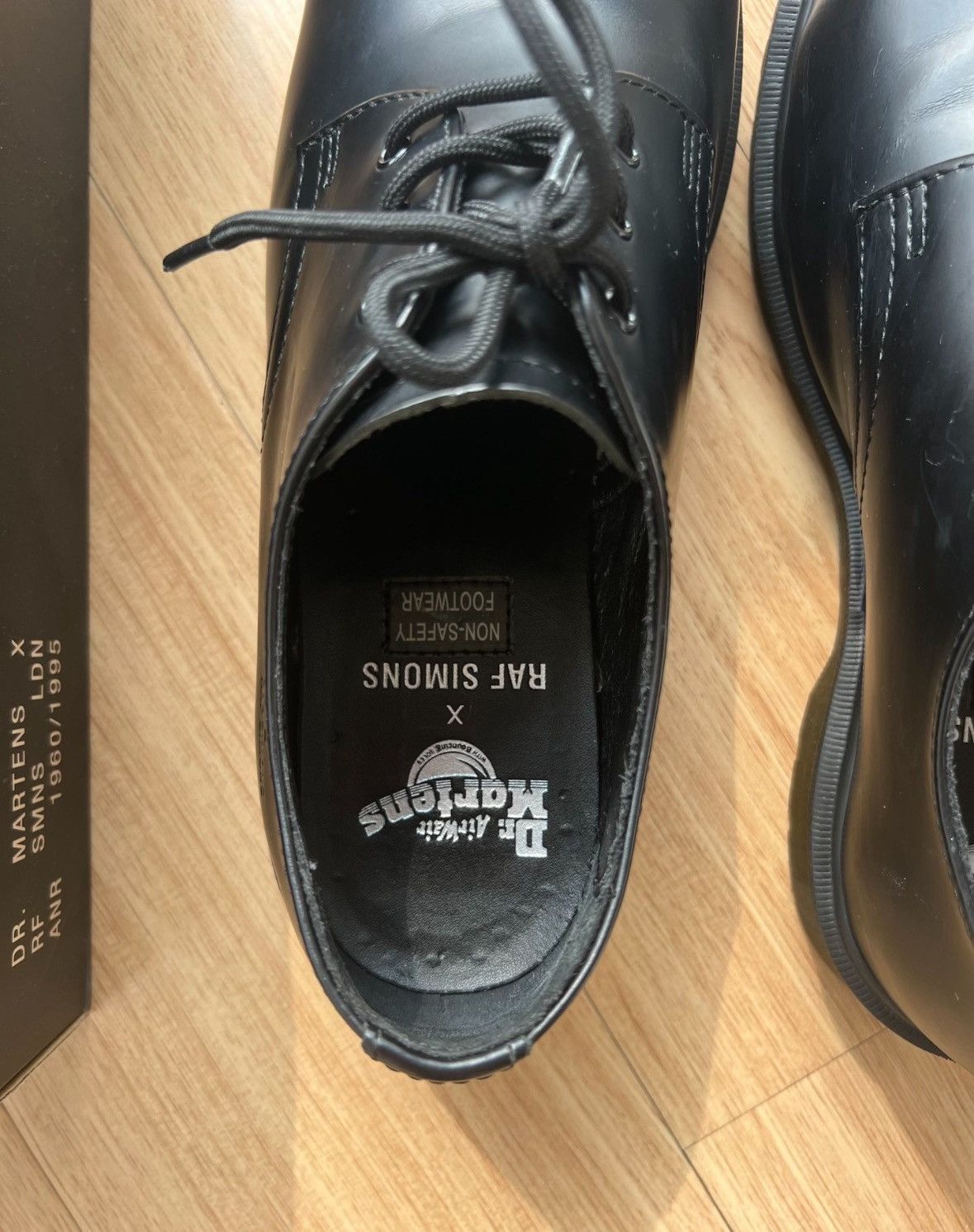 Raf Simons Raf Simons x Dr. Martens Double Iron Headed Leather Shoes Size US 9 / EU 42 - 5 Thumbnail