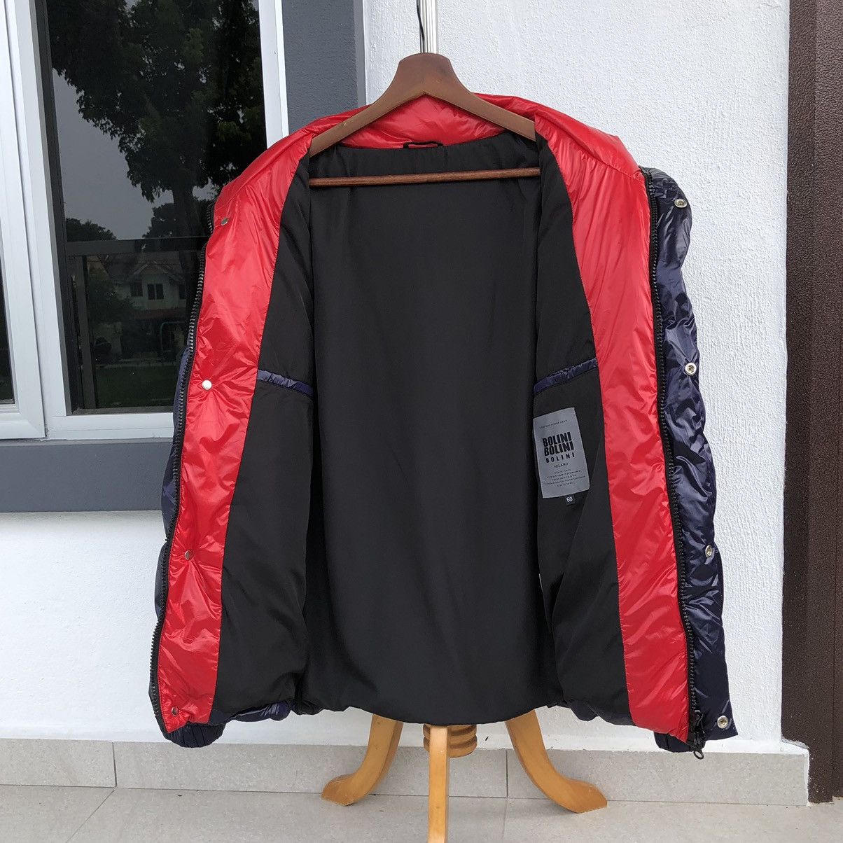 Japanese Brand Bolini Milano Men’s Goose Down Feather Puffer Jacket Size US L / EU 52-54 / 3 - 5 Thumbnail