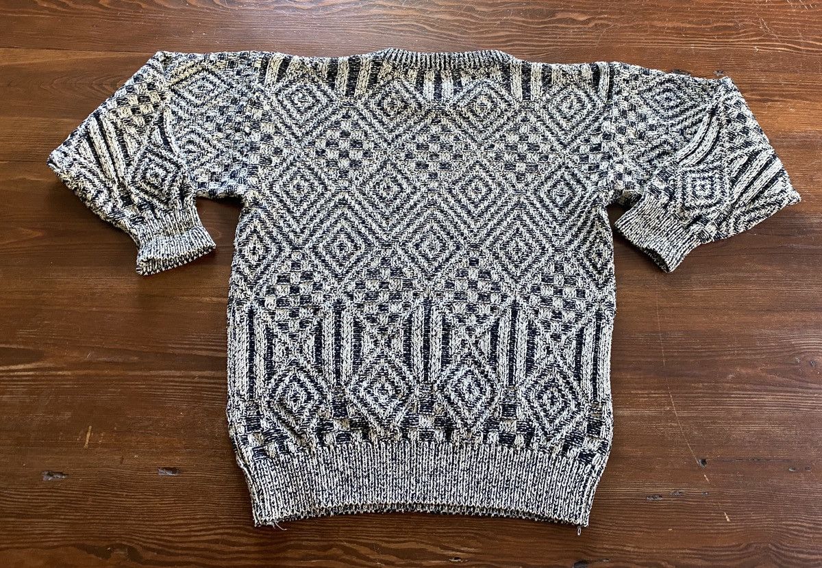 John Ashford Vintage 90’s John Ashford Diamond Pattern Knit Sweater Size US S / EU 44-46 / 1 - 11 Thumbnail