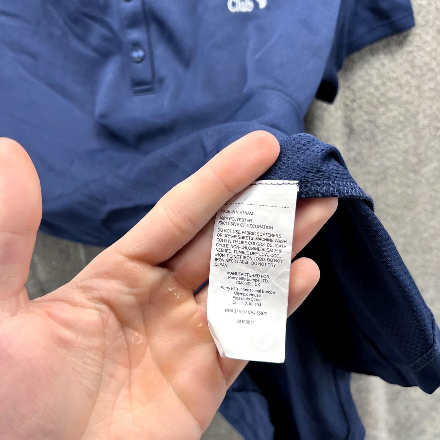 Callaway Callaway Polo Shirt Womens Medium Blue Navy Opti Dri The Florida Club Golf Size M / US 6-8 / IT 42-44 - 6 Thumbnail