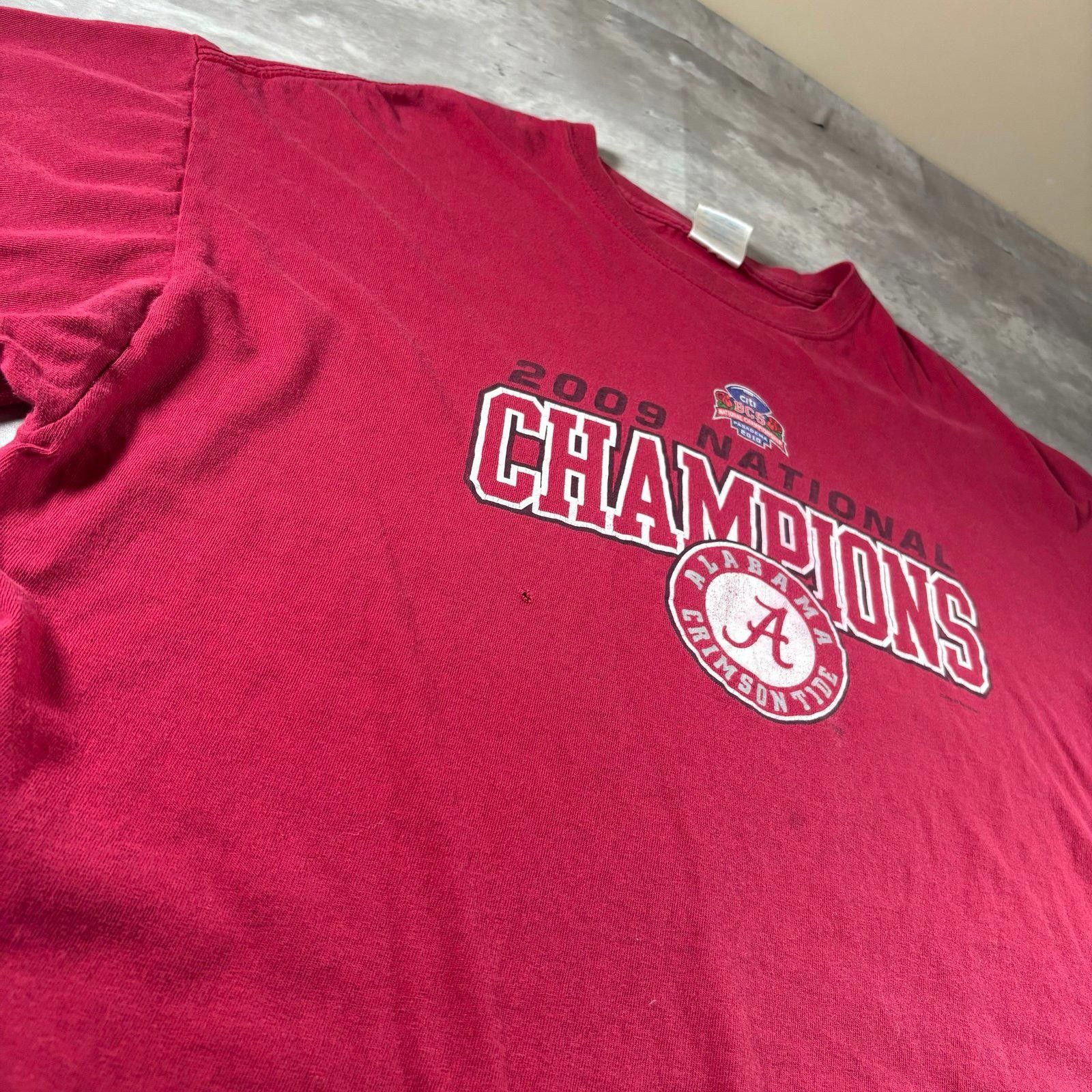 Gildan Y2K Alabama football t shirt Size US L / EU 52-54 / 3 - 4 Thumbnail