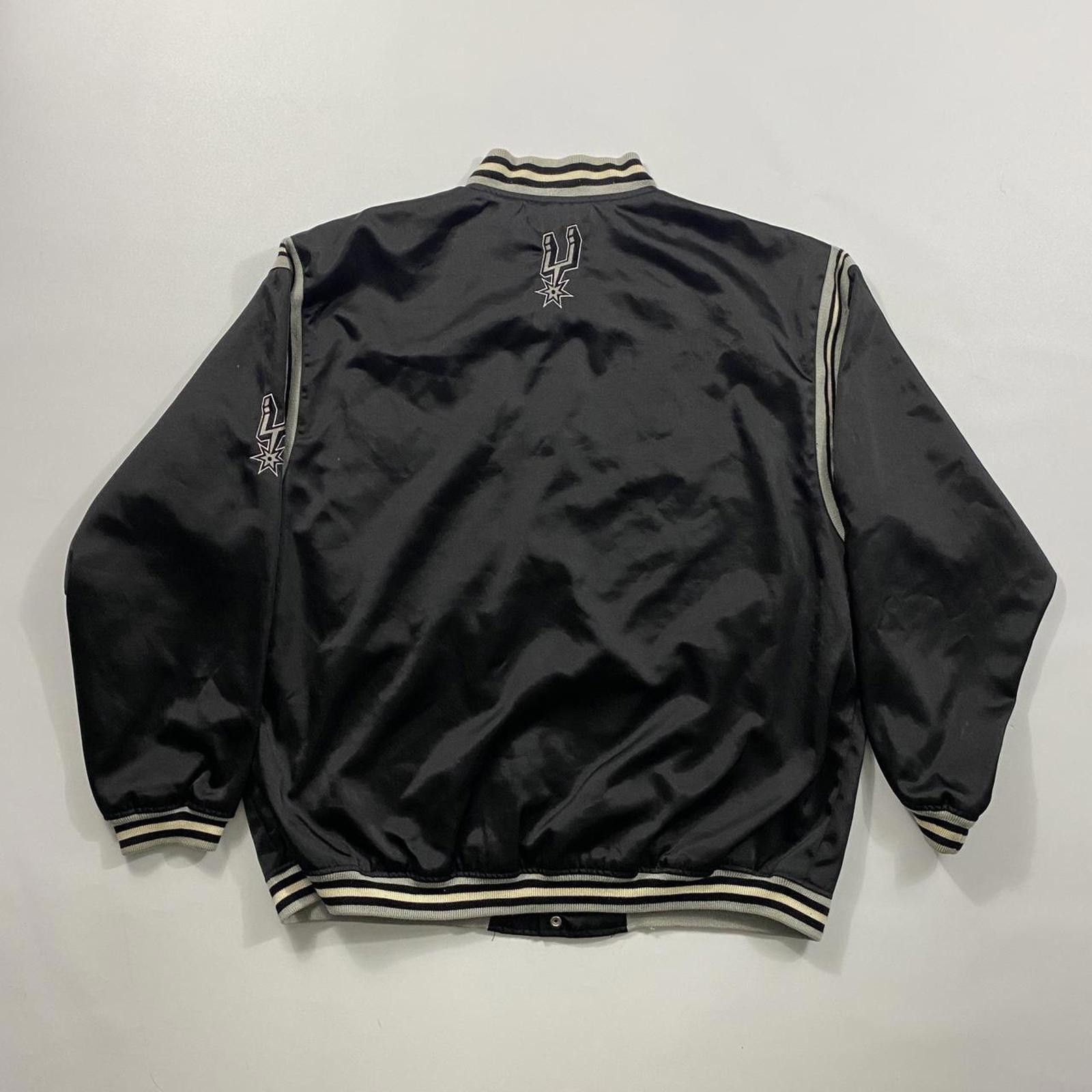 NBA Bock NBA San Antonio Spurs Satin Bomber Jacket Size US XL / EU 56 / 4 - 2 Thumbnail