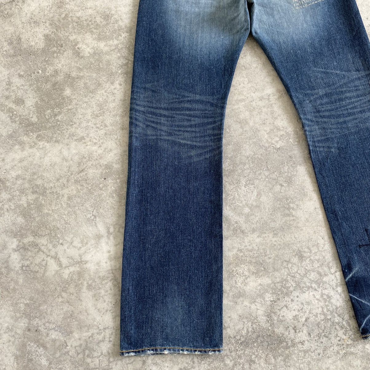 HYDROGEN Hydrogen made In Japan Skull 💀 Goth Denim Jeans Size US 32 / EU 48 - 16 Thumbnail