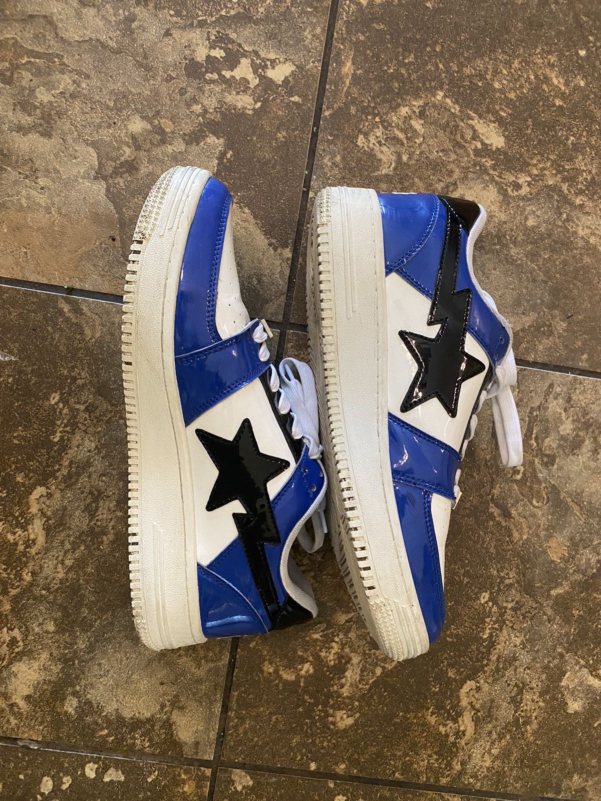 image of Bapesta Shoes in Blue, Men's (Size 11)