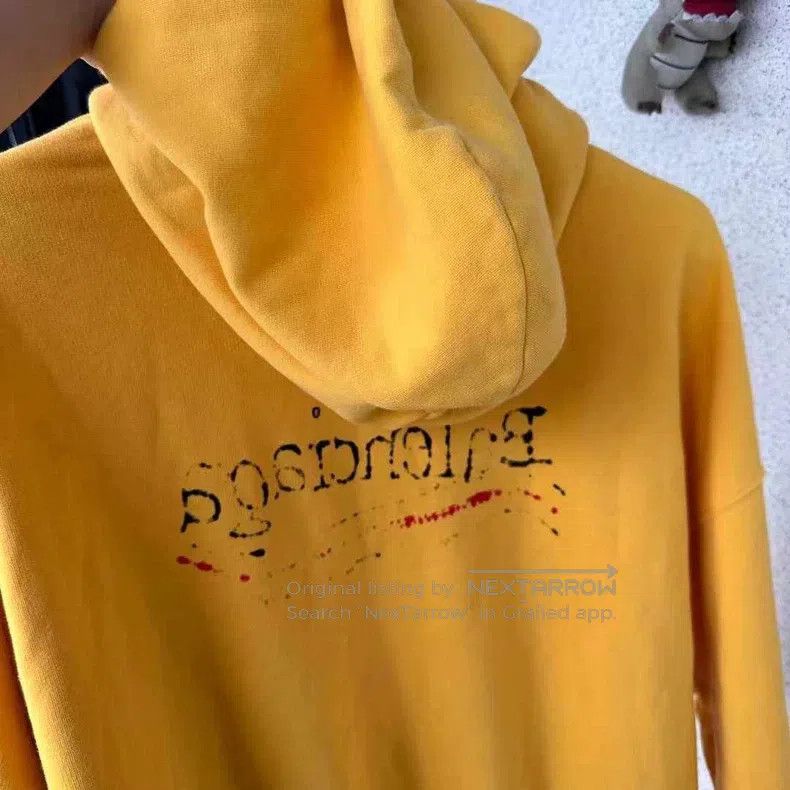 Balenciaga Balenciaga Yellow Graffiti Coca-Cola Hoodie Size US M / EU 48-50 / 2 - 6 Thumbnail