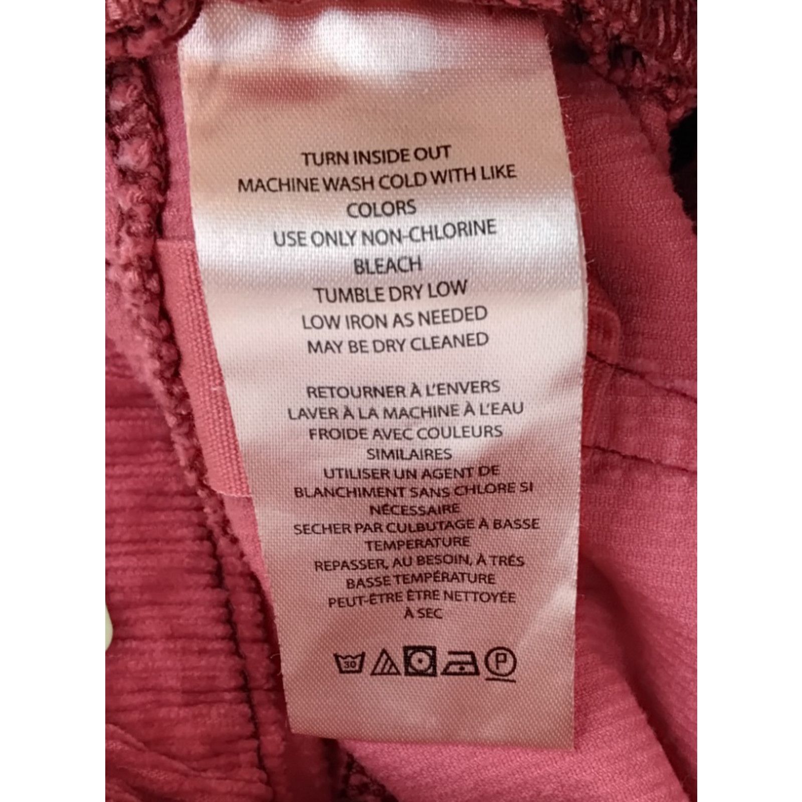 Anthropologie Anthropologie Pilcro Corduroy Pants Women's 29 Tall Pink NWT Size 29" - 9 Thumbnail