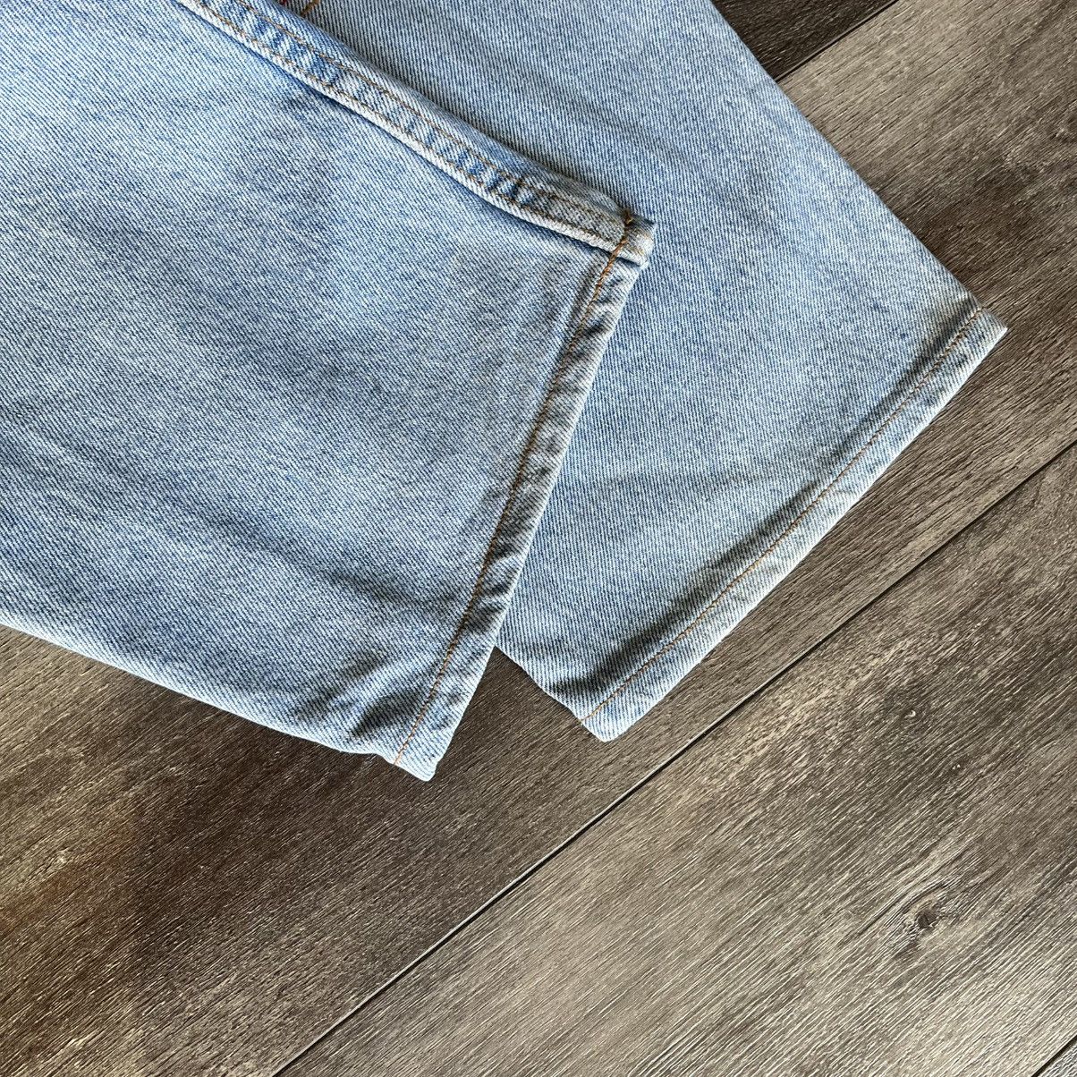 Levi's Vintage 1990s Levi’s Kalimera Reworked Patchwork Jeans 32x30 Size US 32 / EU 48 - 6 Thumbnail