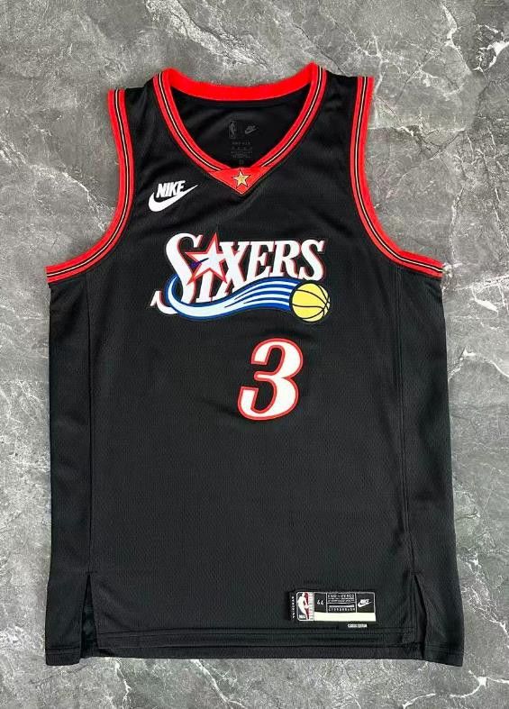 NBA Philadelphia 76ers #3 Allen Iverson Jersey 26 Size US M / EU 48-50 / 2 - 1 Thumbnail