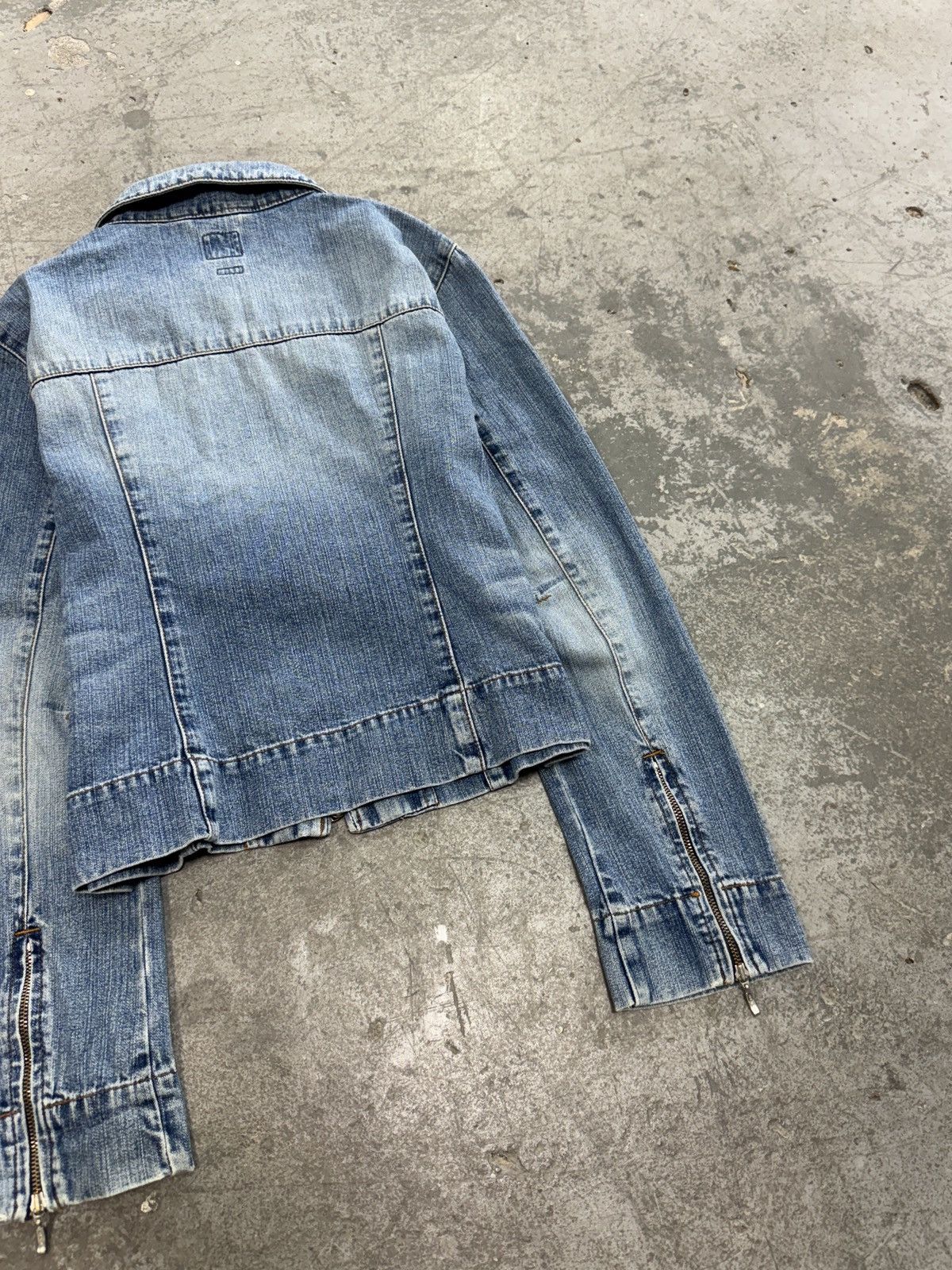 Miss Sixty y2k Miss Sixty Denim Jacket Size L / US 10 / IT 46 - 11 Thumbnail