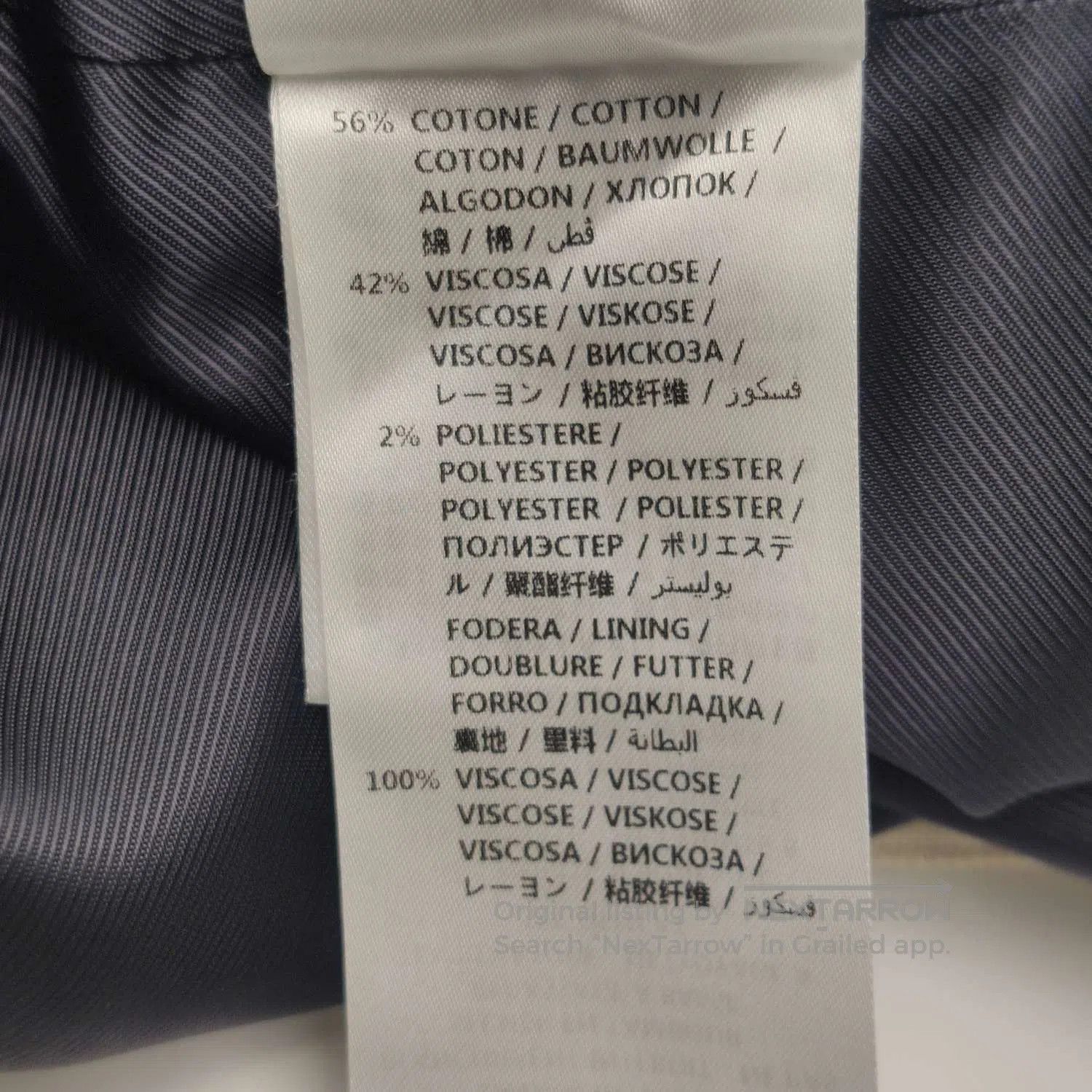 Gucci Gucci XS Check Pattern Single. Size XS / US 0-2 / IT 36-38 - 6 Thumbnail