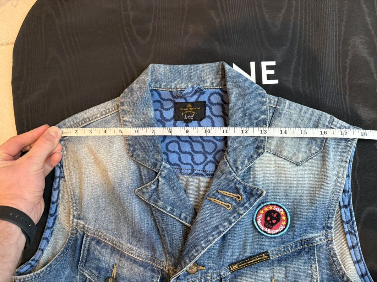 Lee × Vivienne Westwood Vivienne Westwood Anglomania seditionaries denim vest jacket Size US L / EU 52-54 / 3 - 10 Thumbnail