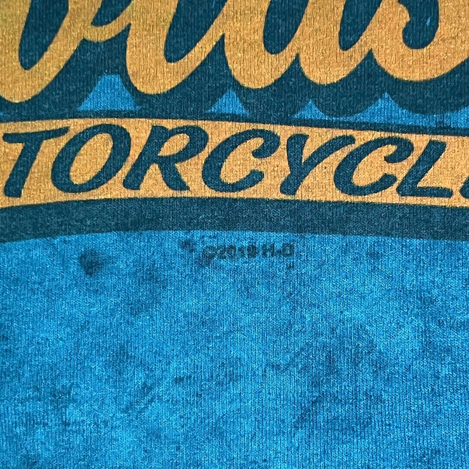 Harley Davidson 🏍️ Harley-Davidson Sunset Stripes Tee – Blue Size XL Size US XL / EU 56 / 4 - 7 Thumbnail