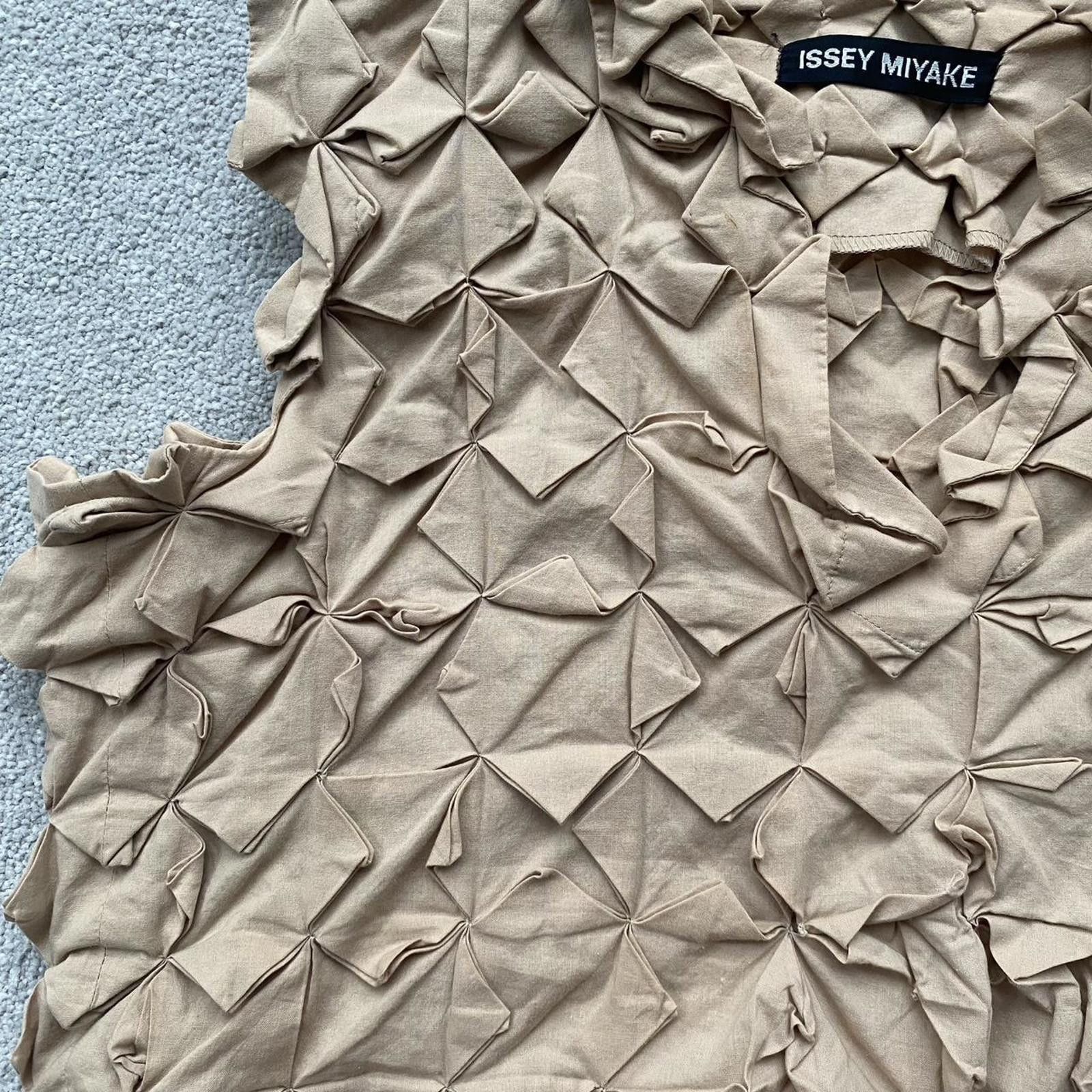 Issey Miyake Issey Miyake Women’s Sleeveless Abstract Shirt Size S / US 4 / IT 40 - 3 Thumbnail