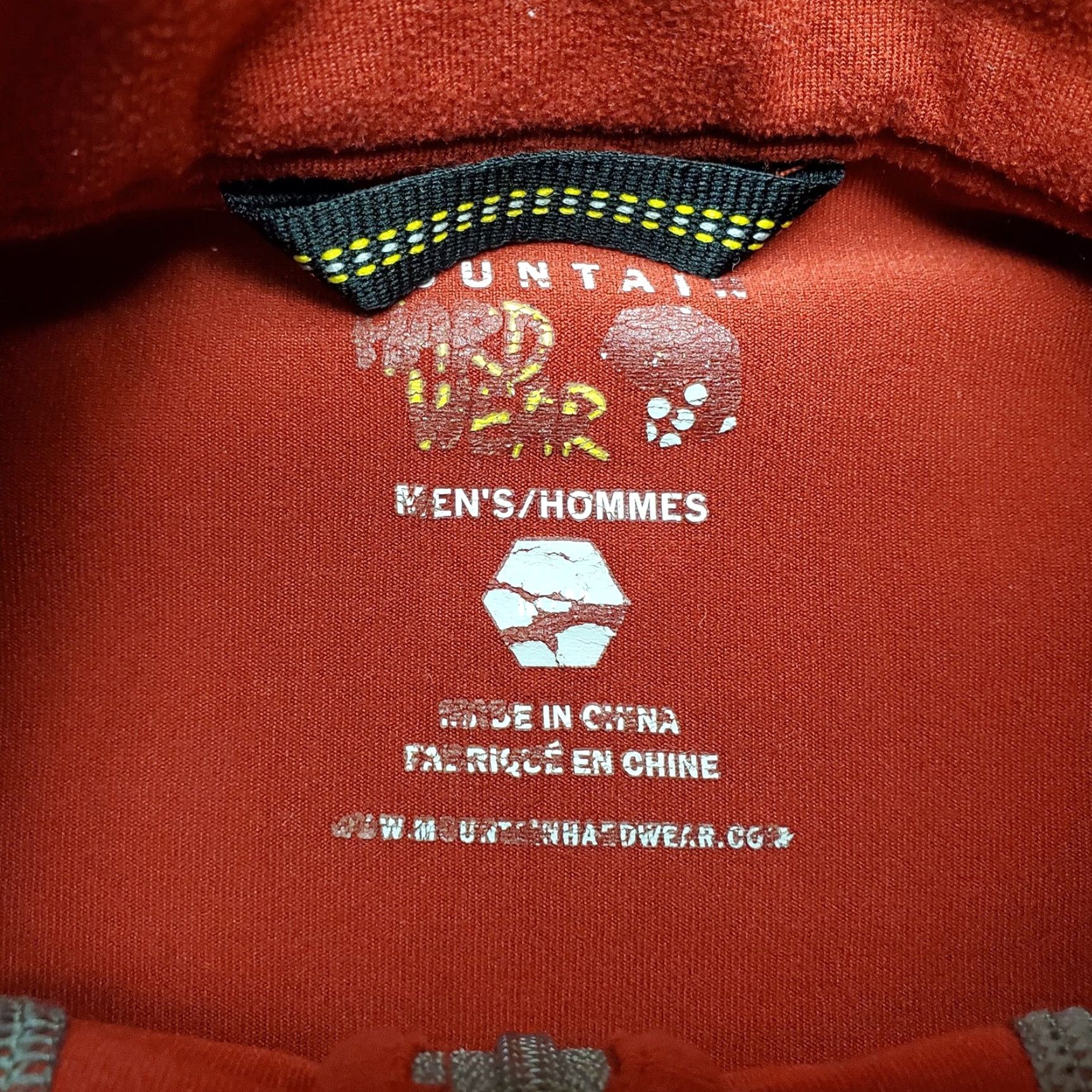 Mountain Hardwear Mountain Hardwear Jacket Men S Red 1/4 Zip Pullover Performance Stretch Bike Shirt Sweatshirt Outdoor Casual Mens Size US S / EU 44-46 / 1 - 4 Thumbnail