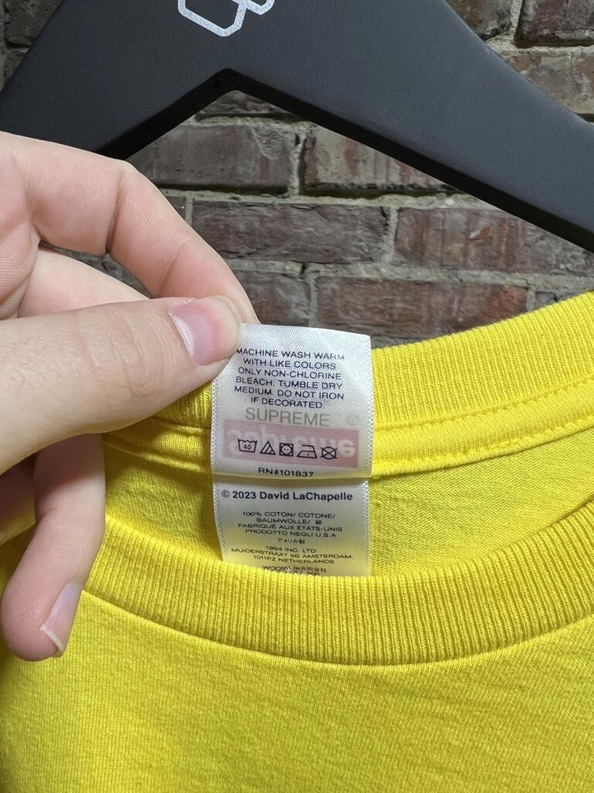 Other Supreme Holy War Tee Yellow Sz. XL Size ONE SIZE - 4 Thumbnail