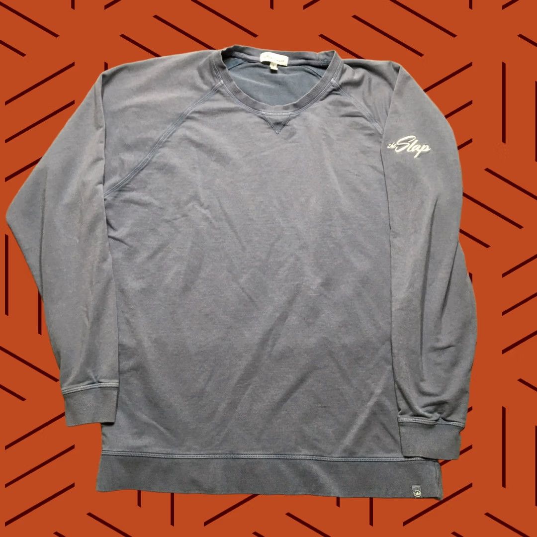 Peter Millar Peter Millar Crown Lava Wash Crew Mens L Blue Pullover Performance Golf The Slap Size US L / EU 52-54 / 3 - 1 Thumbnail