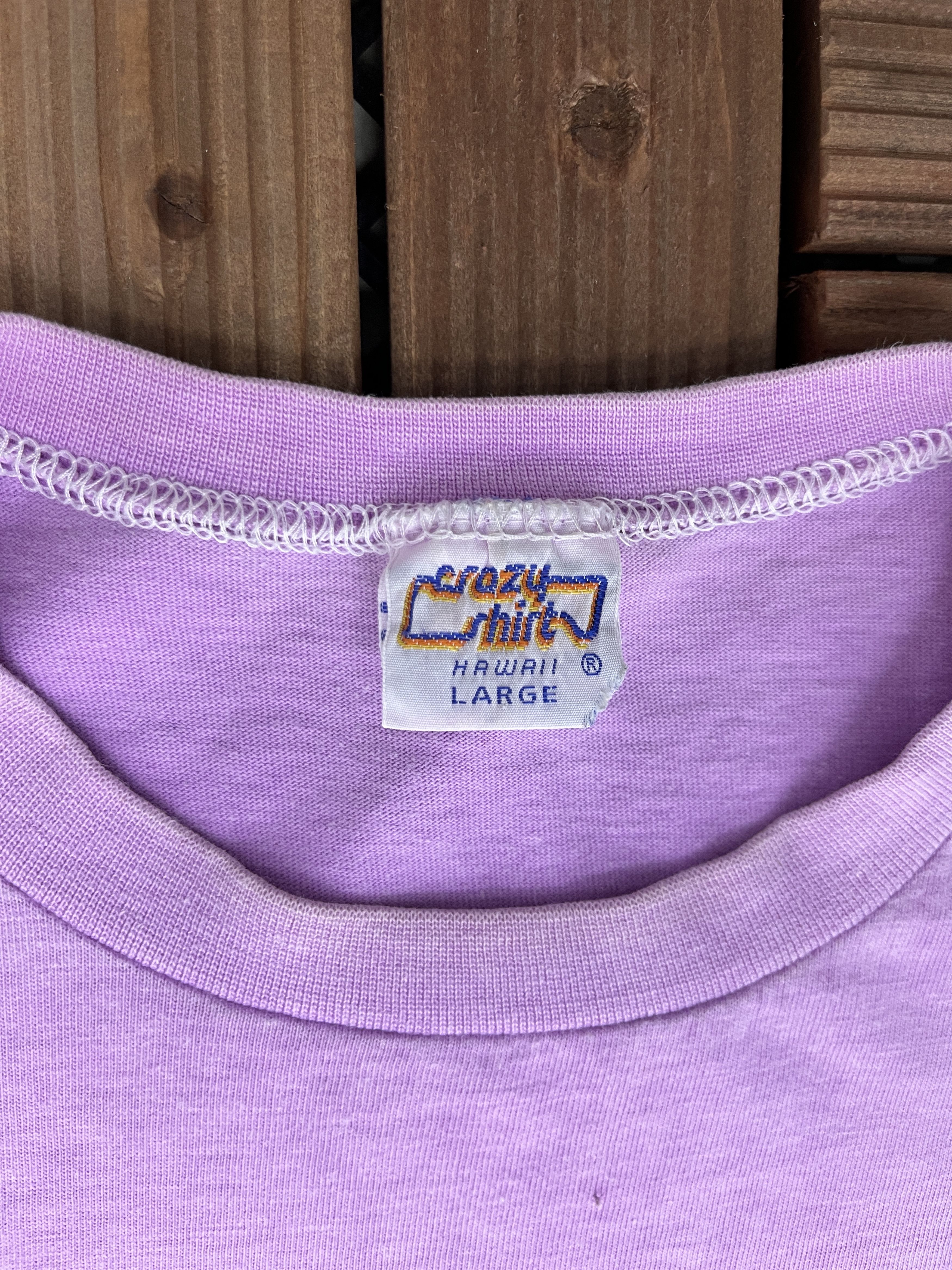 Vintage Hawaii Cat Race Vintage Purple T-Shirt Tee Size US L / EU 52-54 / 3 - 6 Thumbnail