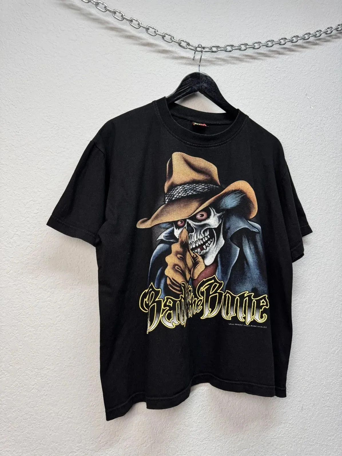 Band Tees × Vintage Ultra Rare 3D Emblem 1991 Bad to the Bone Tee Size US M / EU 48-50 / 2 - 5 Thumbnail