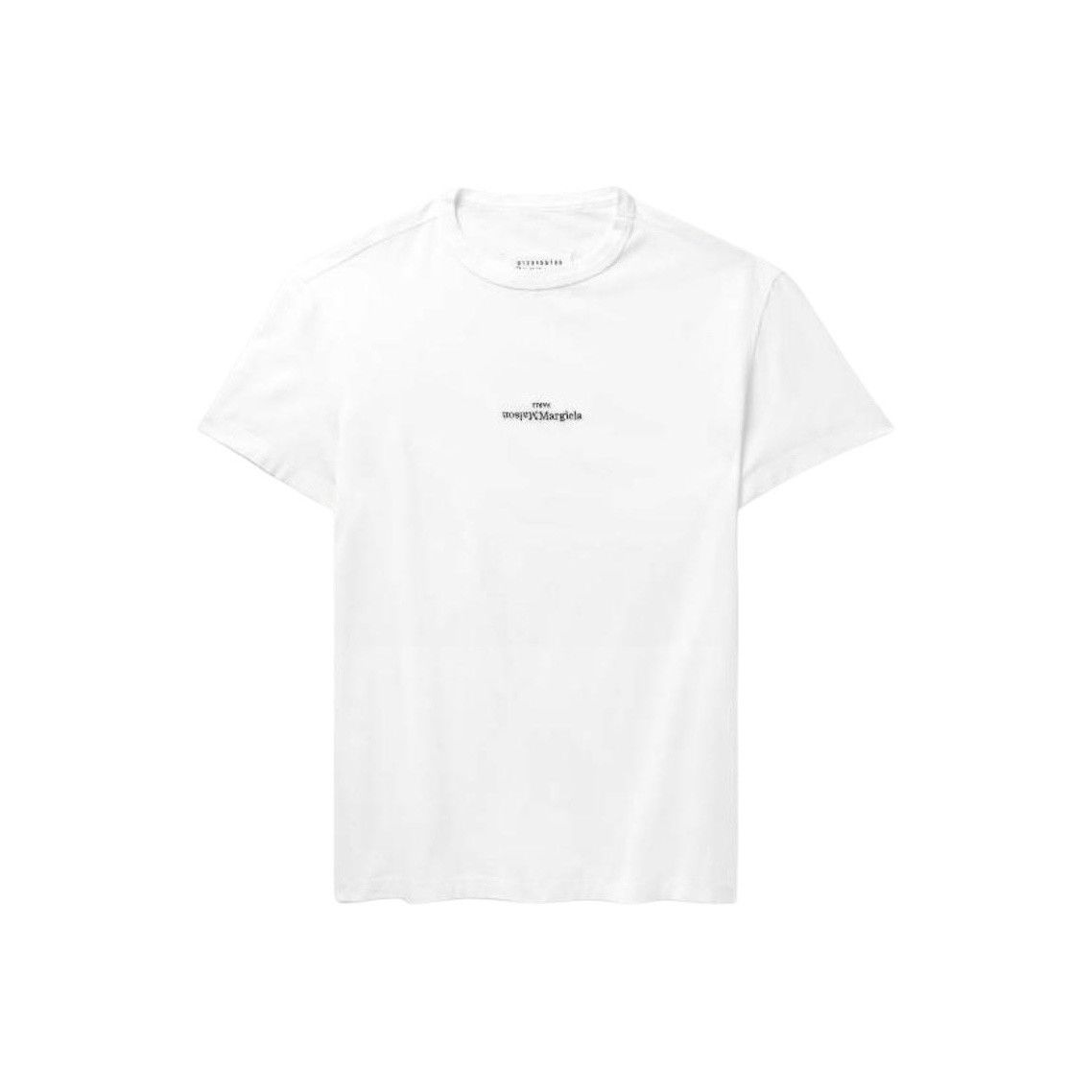 Maison Margiela Maison Margiela Inverted Logo T-Shirt Size S Size US S / EU 44-46 / 1 - 1 Thumbnail