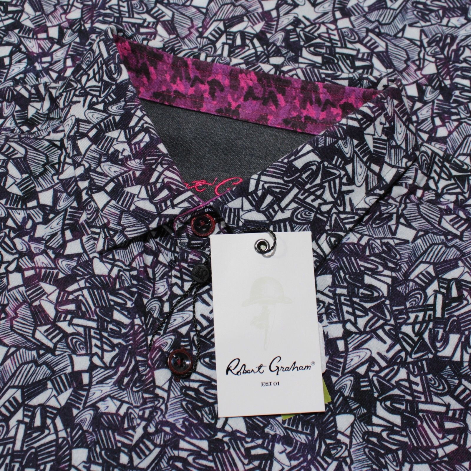 Robert Graham Robert Graham New with tags Shirt Size XL US In Purple Size US XL / EU 56 / 4 - 1 Thumbnail