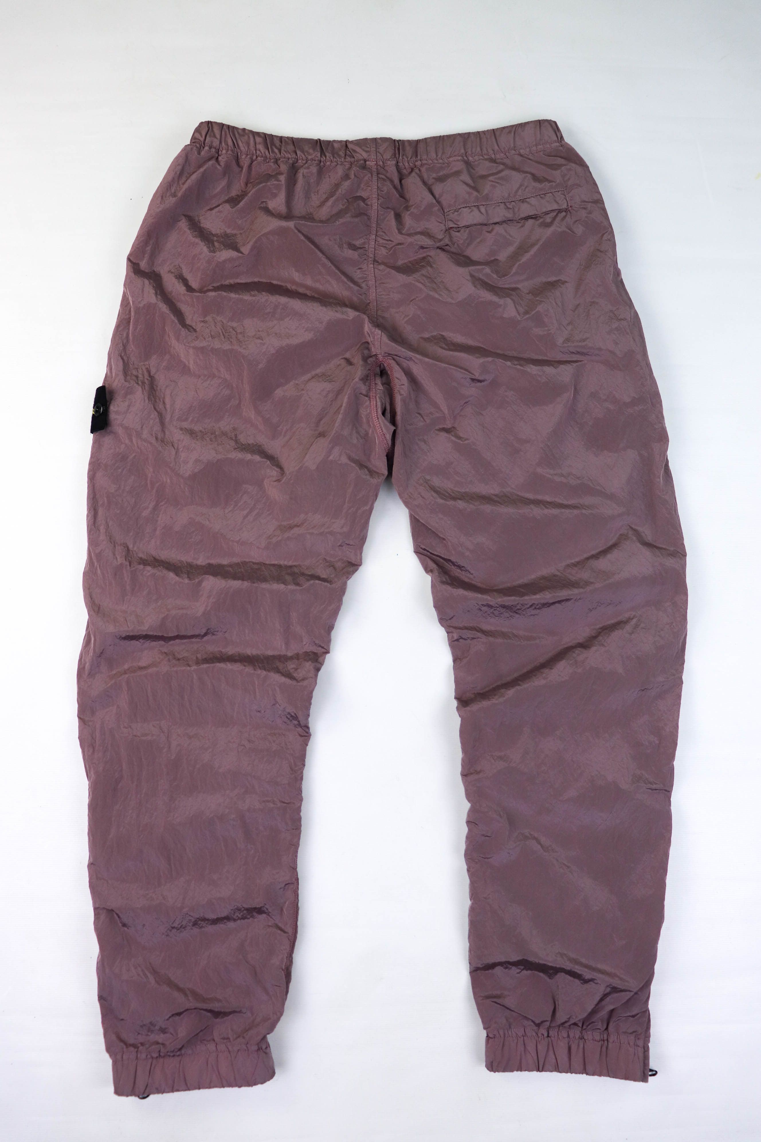 Stone Island Stone Island Pink Mocha Mousse Nylon Metal Track Pants Size US 32 / EU 48 - 2 Preview
