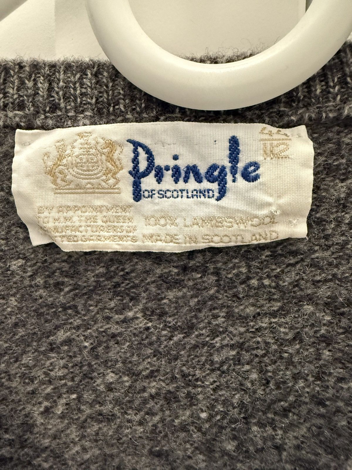 Pringle Of Scotland Pringle of Scotland wool sweater 90s vintage Size US L / EU 52-54 / 3 - 3 Thumbnail
