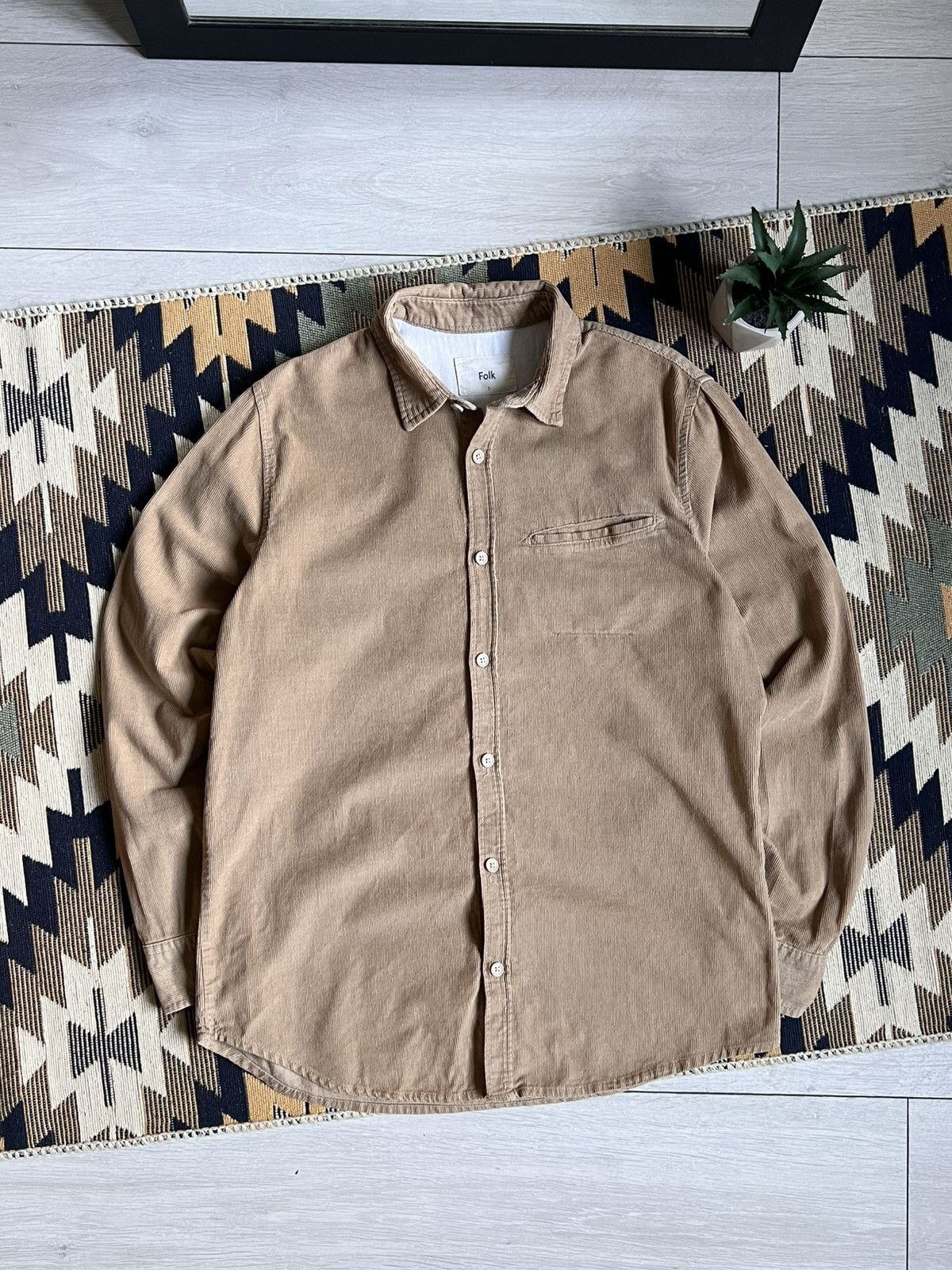 Folk Folk Velvet Corduroy Shirt Size US M / EU 48-50 / 2 - 1 Thumbnail
