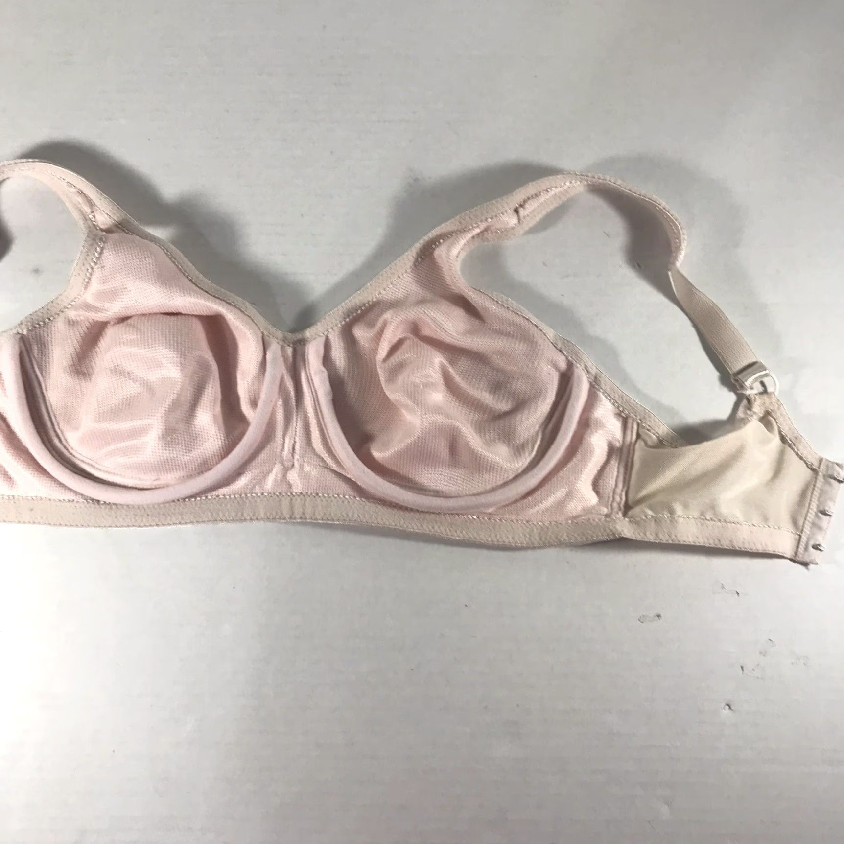 Vintage Breezies Pink Push Up Bra Women's Size 36DD Underwired Lightly Lined Vicegrade Size ONE SIZE - 4 Thumbnail