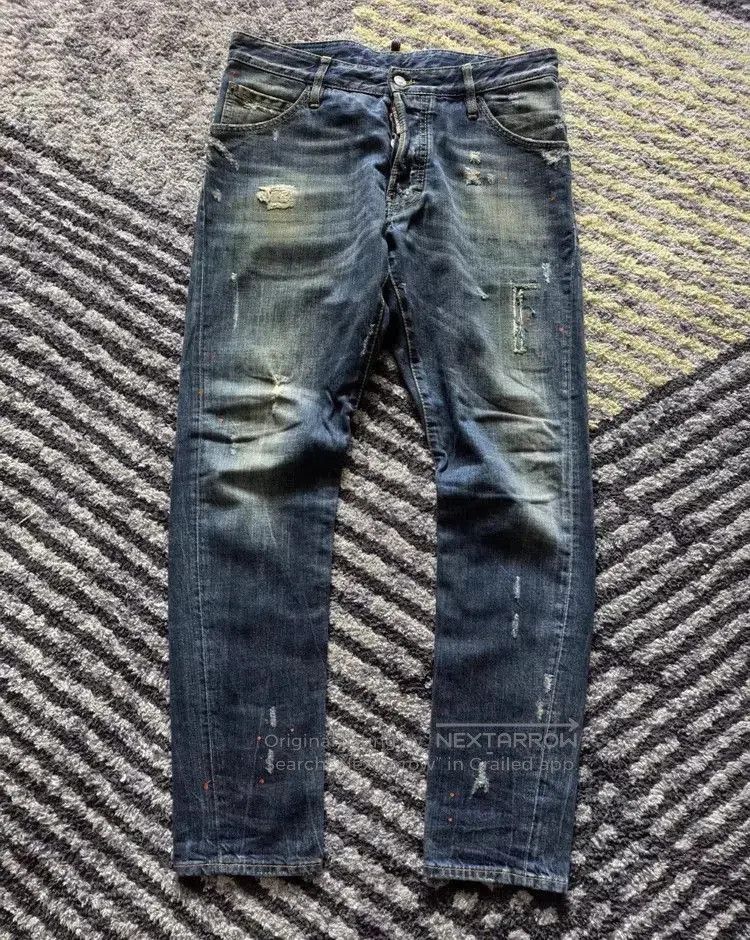 Dsquared2 Sz 48 Dsquared 2. Runway Distressed Patches Denim. Size US 32 / EU 48 - 1 Thumbnail