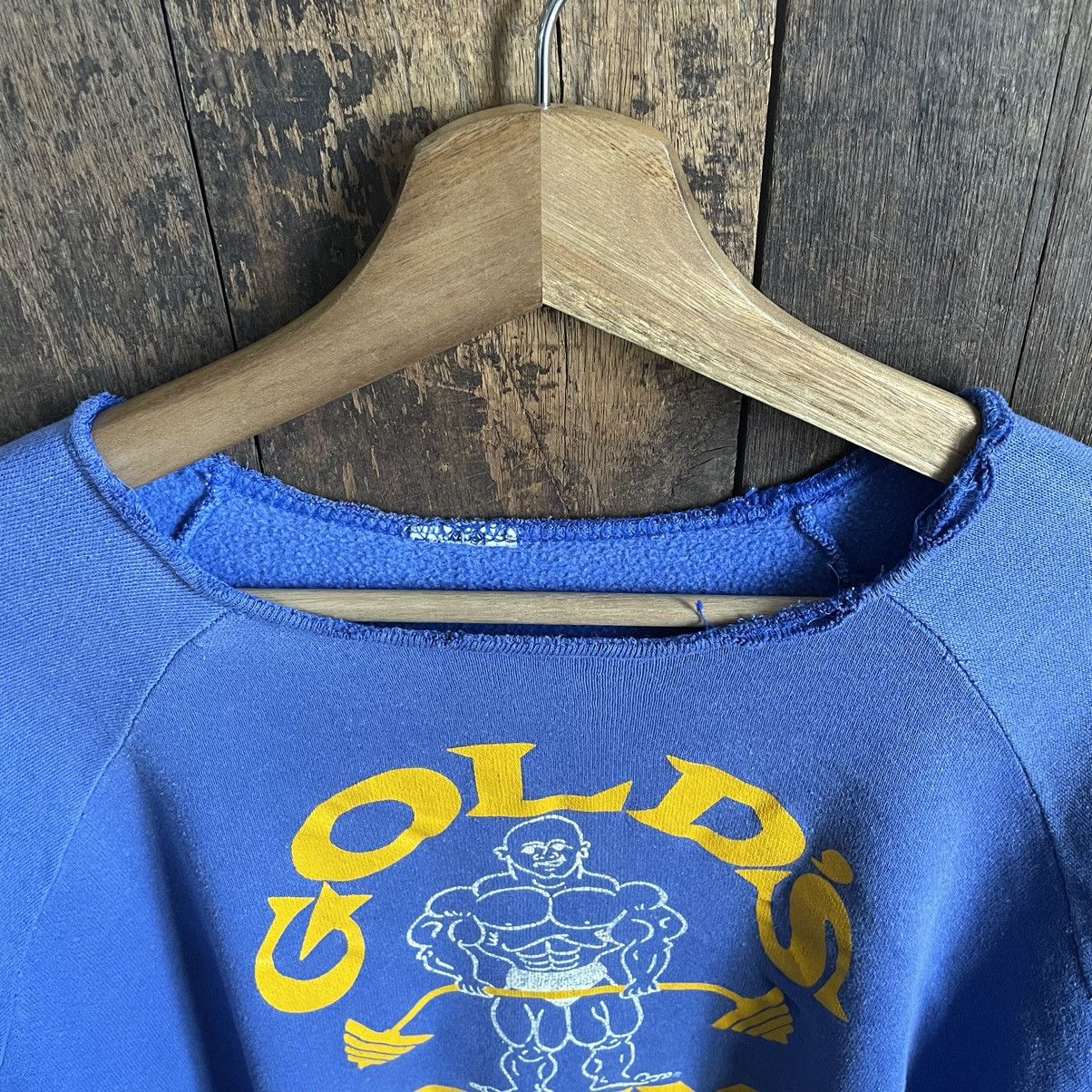Vintage Vintage 90’s Gold Gym Sweatshirt Size US M / EU 48-50 / 2 - 4 Thumbnail