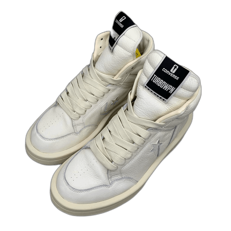 Rick Owens Rick Owens x Converse High Top Sneakers Size US 10 / EU 43 - 1 Thumbnail