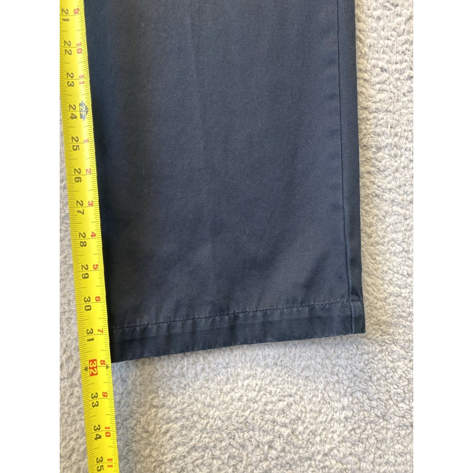 Nautica Nautica Pants Mens 40 x 32 Chino Regular Black 100% Cotton /90s Nautical Beach Preppy Size US 40 / EU 56 - 5 Thumbnail
