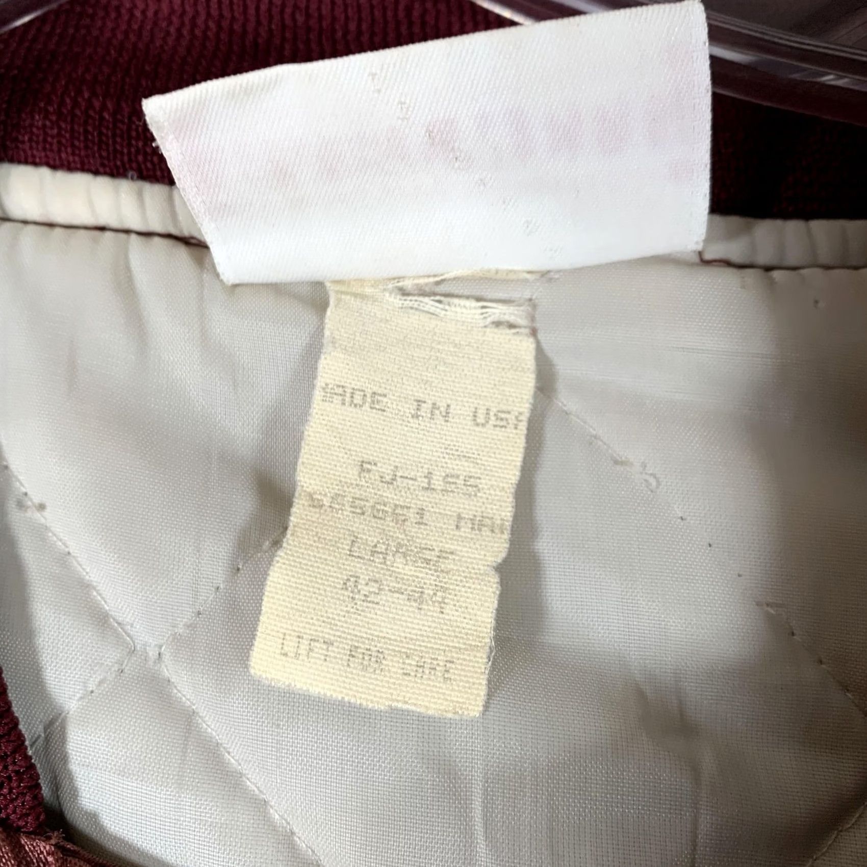 Vintage VINTAGE Hartwell Jacket Mens L Red Satin Varsity Auto Repair USA Embroidered Size US L / EU 52-54 / 3 - 7 Thumbnail