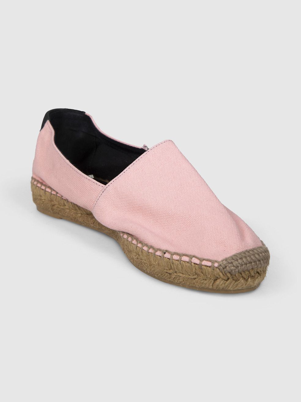 Saint Laurent Paris Pink Canvas Embroidered Espadrilles Size US 8.5 / IT 38.5 - 1 Thumbnail