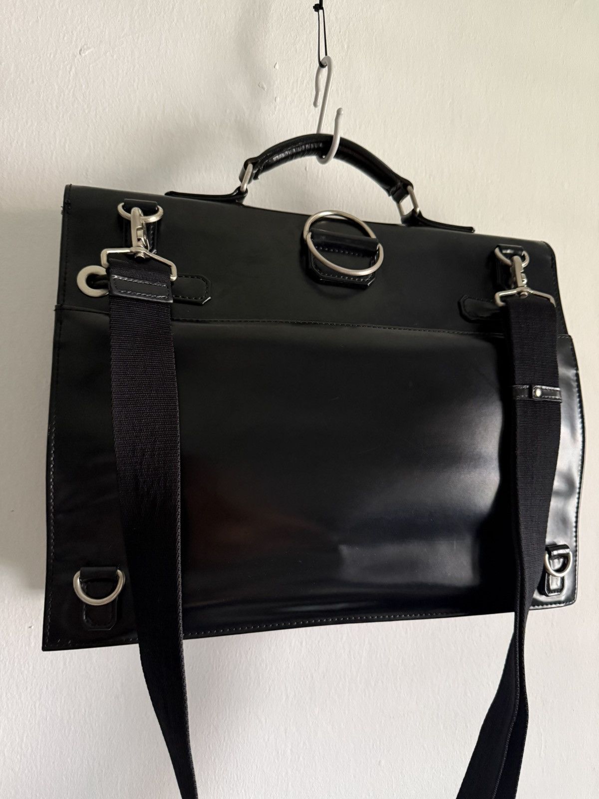 Jean Paul Gaultier Rare Jean paul gaultier black birkin briefcase Size ONE SIZE - 7 Thumbnail