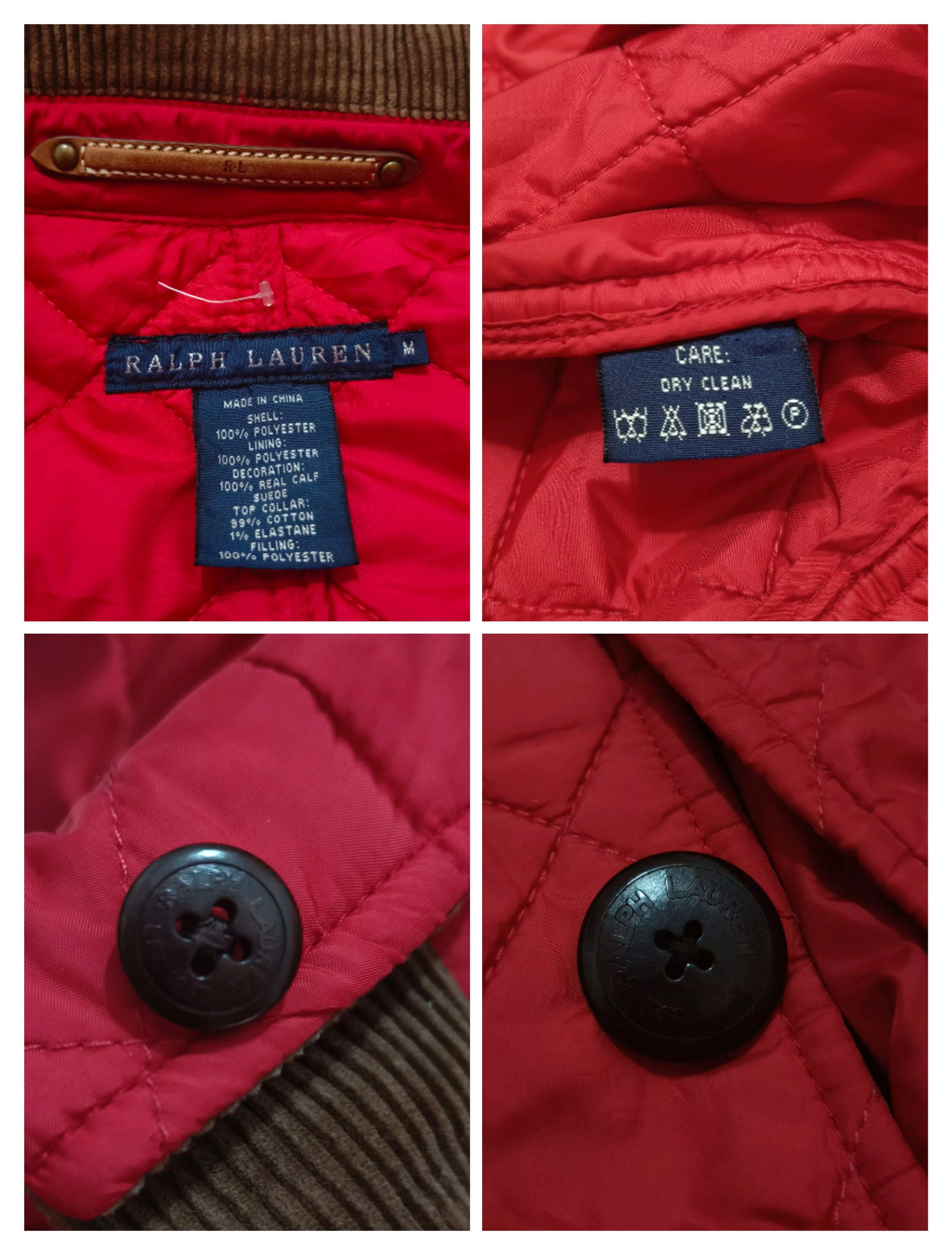Polo Ralph Lauren Vintage Ralph Lauren Women's Quilted Long Coat Jacket RL PRL Size M / US 6-8 / IT 42-44 - 9 Thumbnail