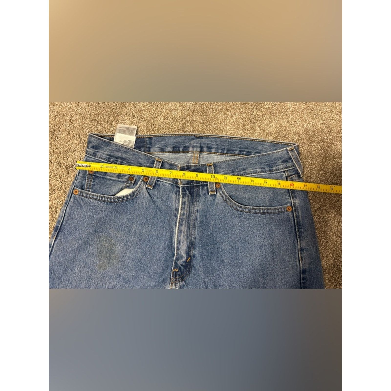 Levi's (Levi’s) 505 Vintage Straight Leg Jeans: Size W33 L34 Size US 33 - 7 Thumbnail