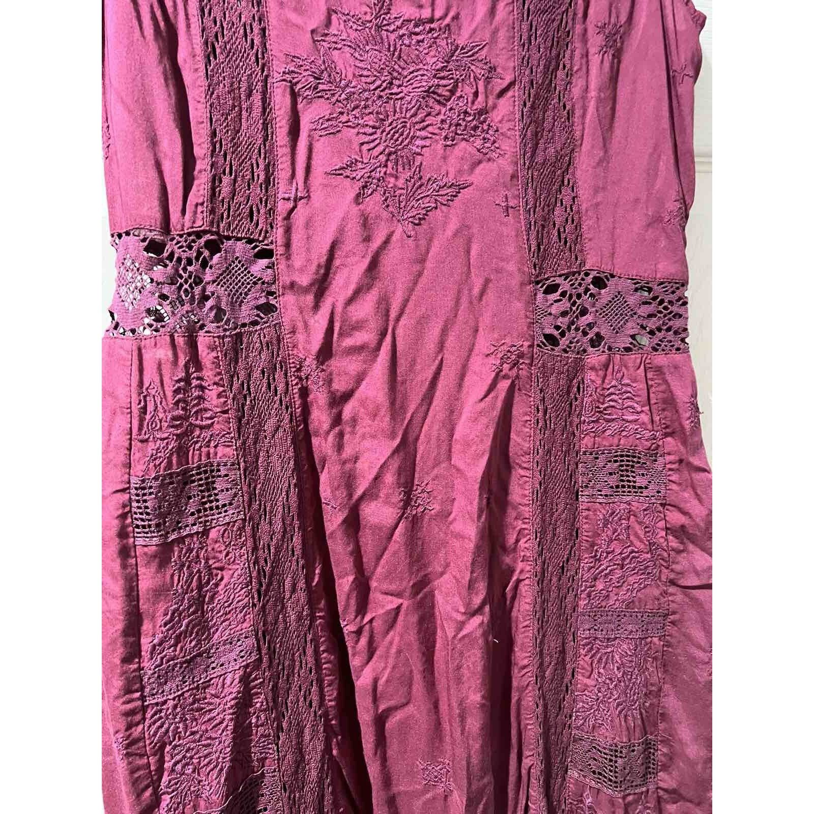 Sundry Sundance Women Stonewashed Embroidered Midi size 2 A000501 Size XS / US 0-2 / IT 36-38 - 4 Thumbnail