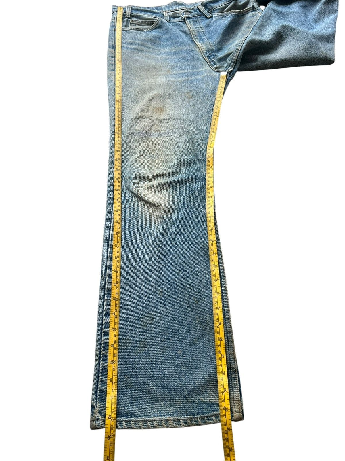 Levi's Vintage 80s Levi’s Orange Tab Distressed Denim Jeans 33x30.5 Size US 33 - 14 Thumbnail