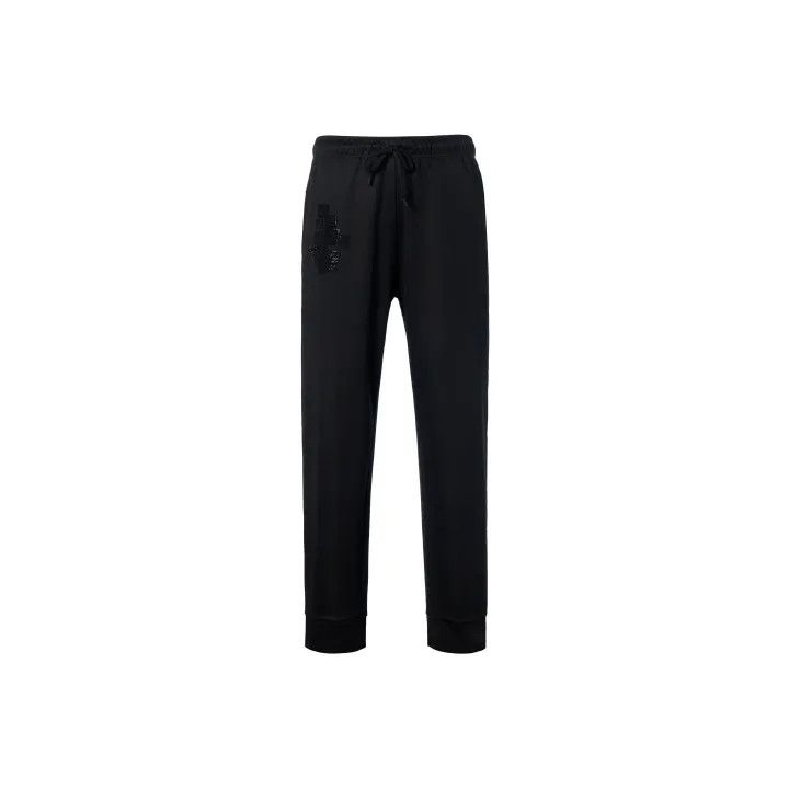 Fendi Fendi Black Sports Jogging Pants for Men 0079 Size US 44 / EU 60 - 1 Thumbnail