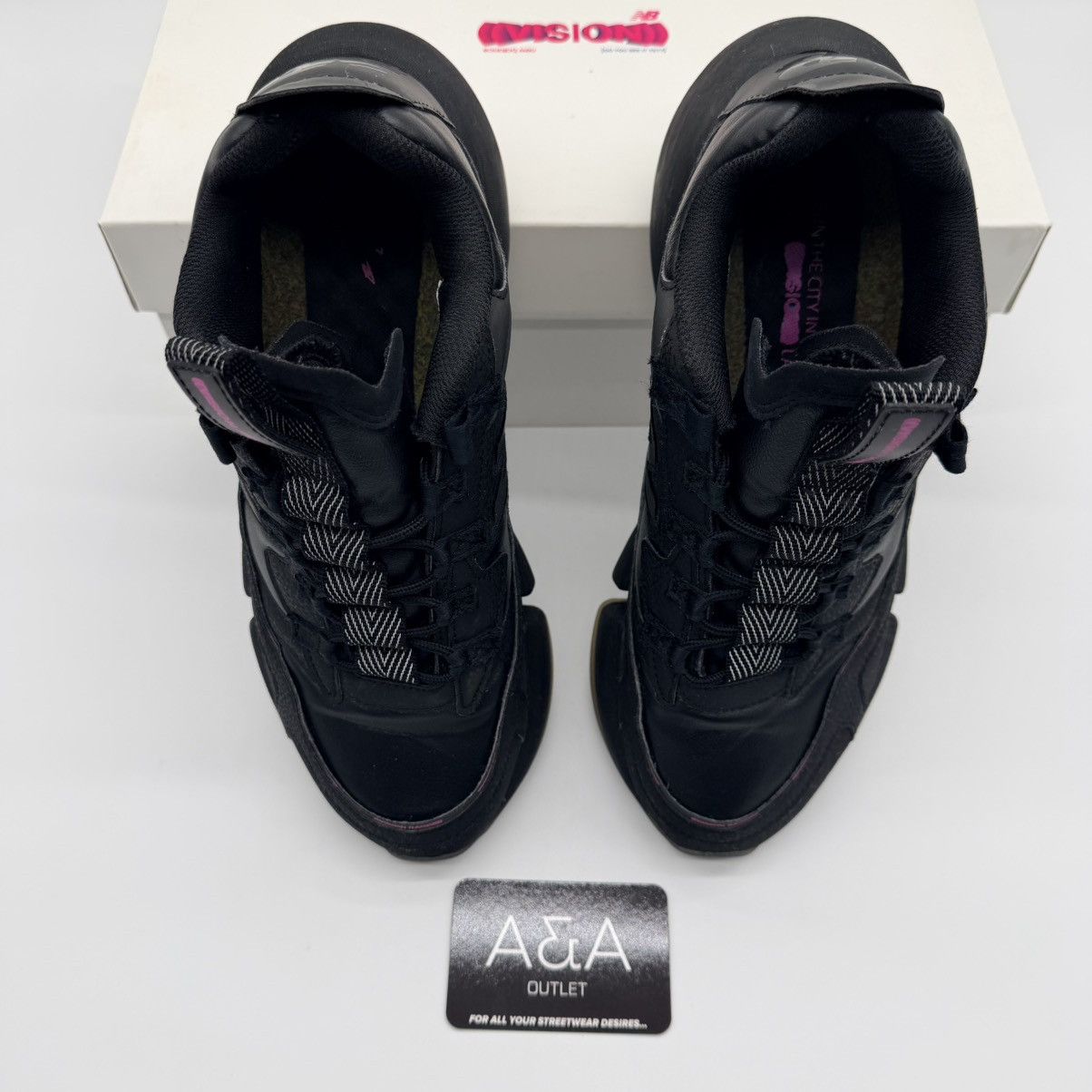New Balance New Balance Jaden Smith Vision Racer Black Pink US 10.5 BN Size US 10.5 / EU 43-44 - 4 Thumbnail