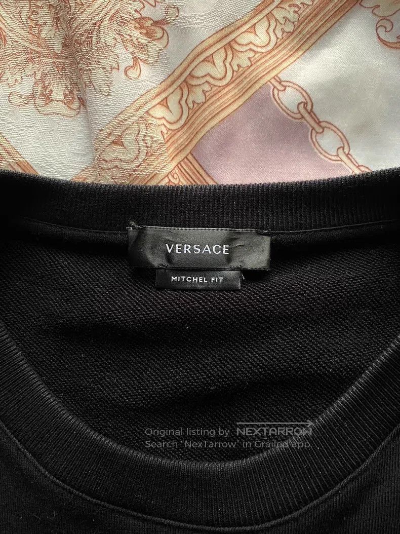 Versace Versace Embroidered sweatshirt Size US XXL / EU 58 / 5 - 3 Thumbnail