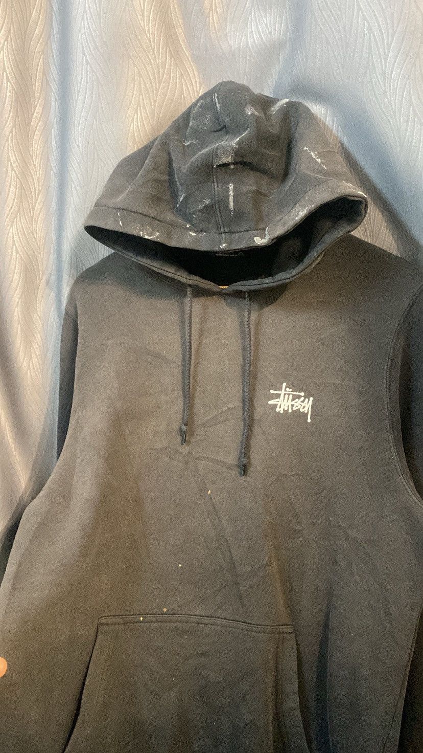 Japanese Brand ‼️NEED GONE‼️ STUSSY SIGNATURE HODDIE SUN FADED DISTRESS Size US M / EU 48-50 / 2 - 3 Thumbnail